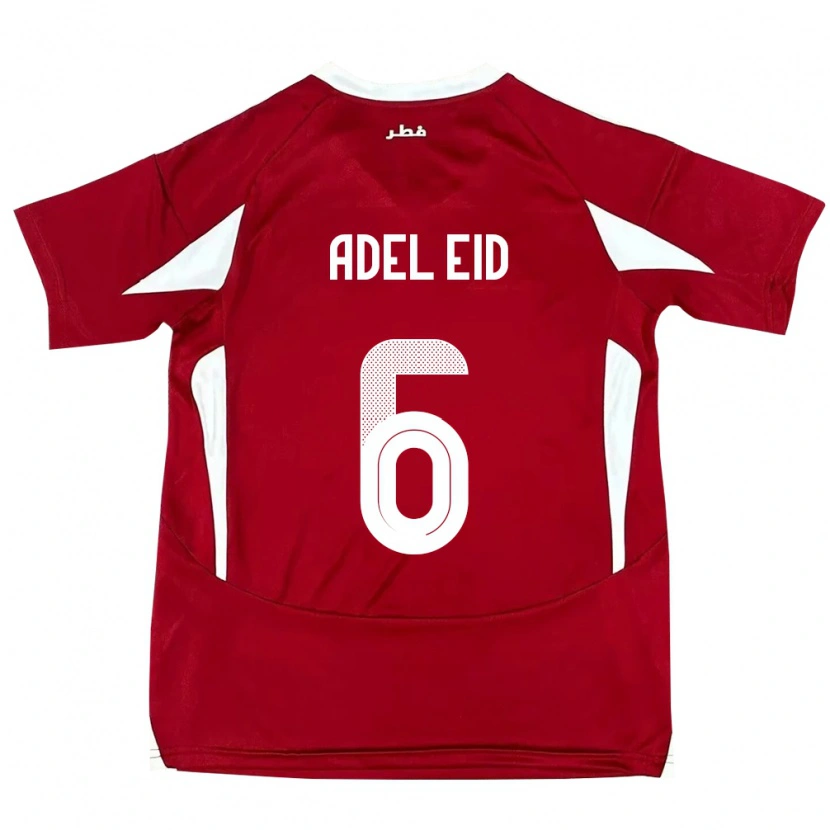 Danxen Kinder Katar Bassam Adel Eid #6 Rot Heimtrikot Trikot 24-26 T-Shirt Schweiz