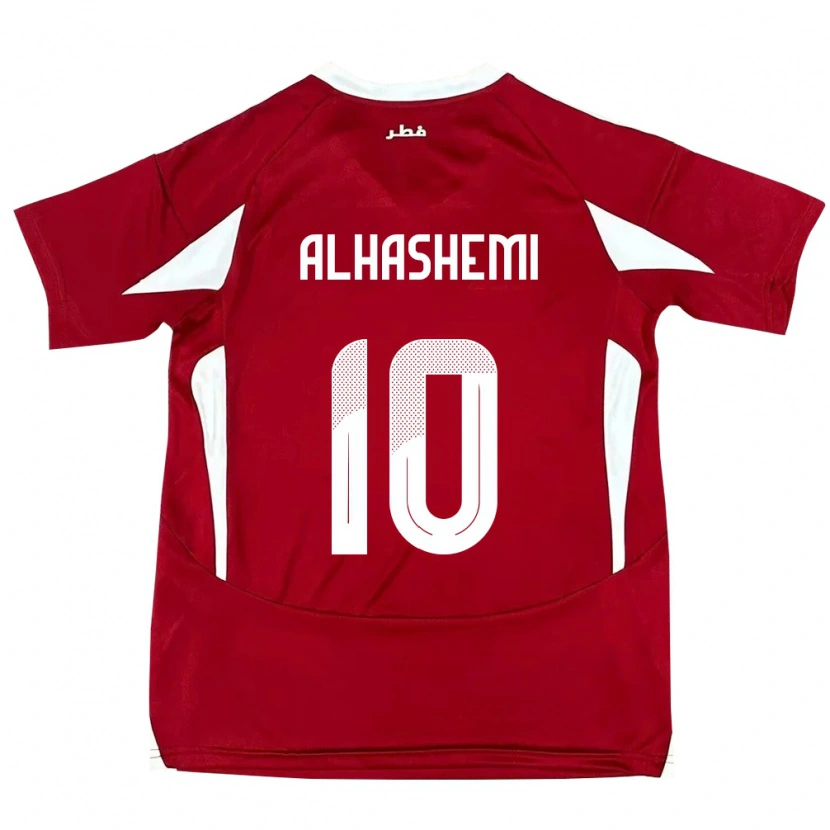 Danxen Kinder Katar Suaad Alhashemi #10 Rot Heimtrikot Trikot 24-26 T-Shirt Schweiz