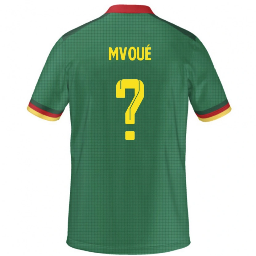 Danxen Kinder Kamerun Steve Mvoué #0 Grün Heimtrikot Trikot 24-26 T-Shirt Schweiz