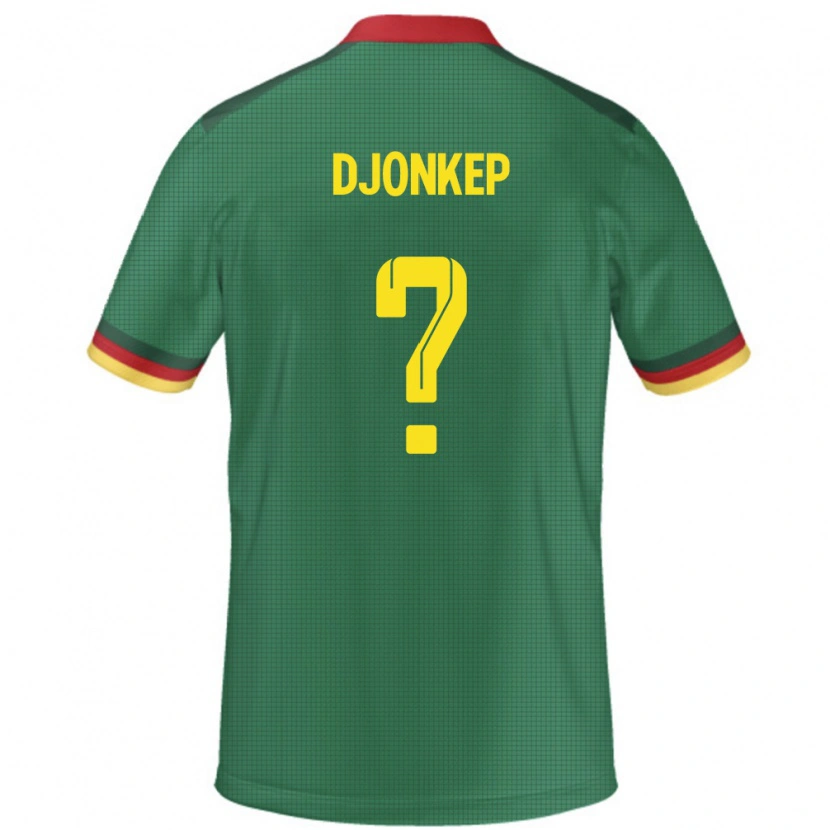 Danxen Kinder Kamerun Harisson Djonkep #0 Grün Heimtrikot Trikot 24-26 T-Shirt Schweiz