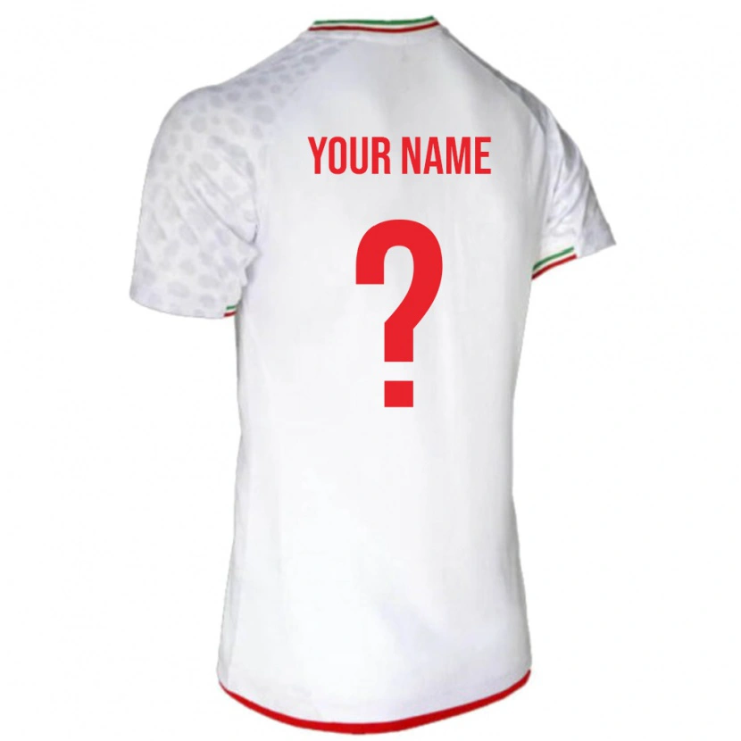 Danxen Kinder Iran Ihren Namen #0 Weiß Heimtrikot Trikot 24-26 T-Shirt Schweiz