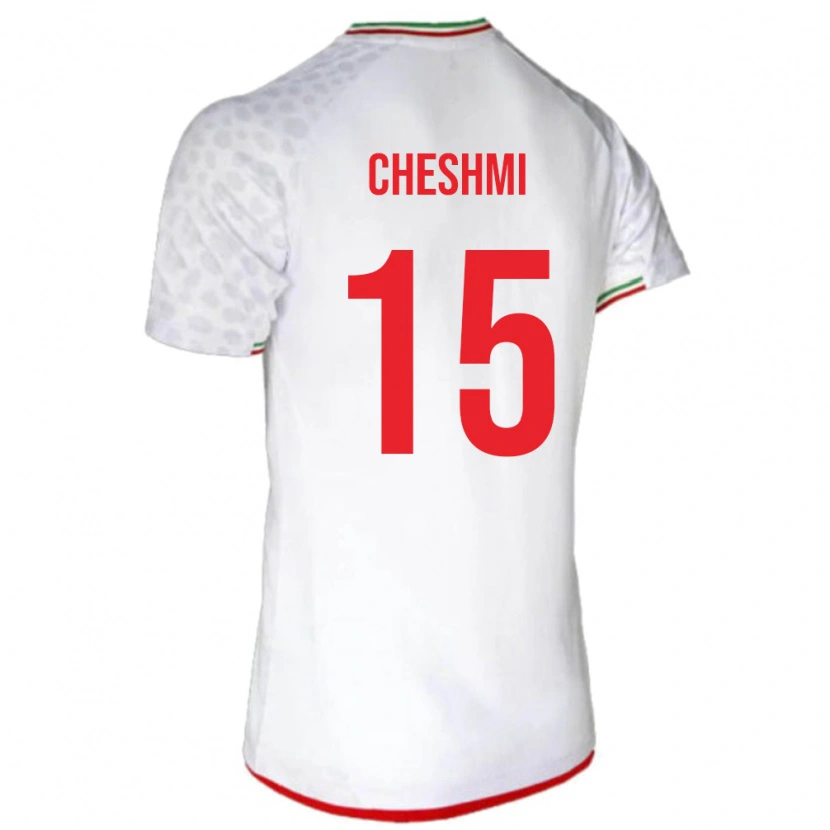 Danxen Kinder Iran Roozbeh Cheshmi #15 Weiß Heimtrikot Trikot 24-26 T-Shirt Schweiz