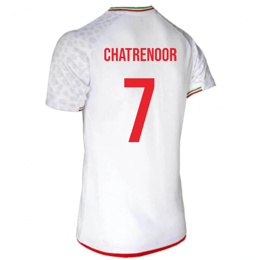 Danxen Kinder Iran Afsaneh Chatrenoor #7 Weiß Heimtrikot Trikot 24-26 T-Shirt Schweiz