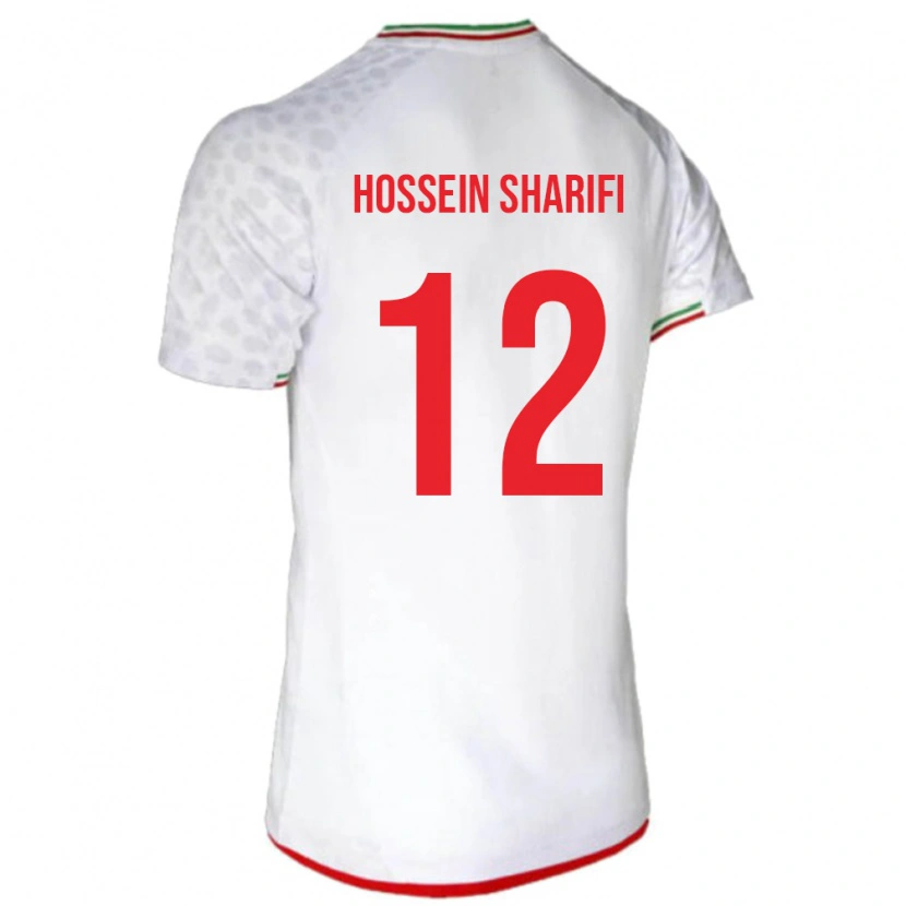 Danxen Kinder Iran Mohammad Hossein Sharifi #12 Weiß Heimtrikot Trikot 24-26 T-Shirt Schweiz