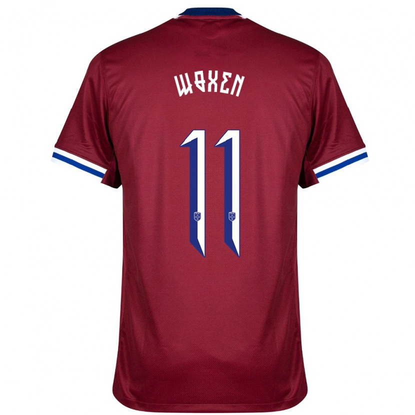 Danxen Kinder Norwegen Harald Woxen #11 Rot Blau Weiß Heimtrikot Trikot 24-26 T-Shirt Schweiz