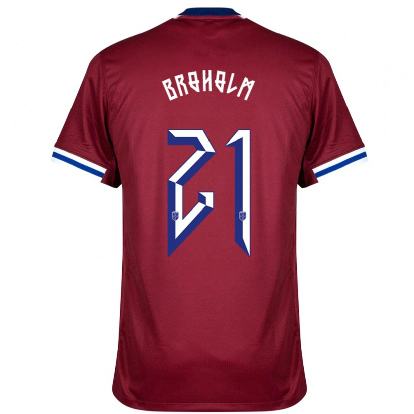Danxen Kinder Norwegen Marius Broholm #21 Rot Blau Weiß Heimtrikot Trikot 24-26 T-Shirt Schweiz