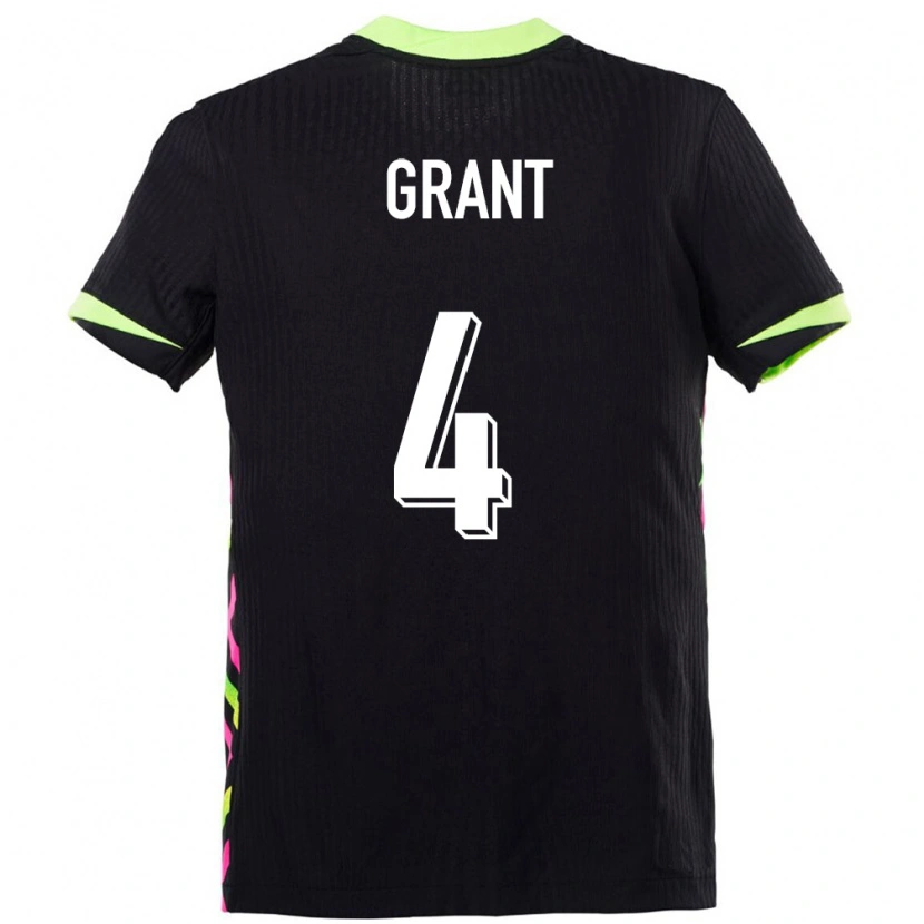 Danxen Kinder Australien Rhyan Grant #4 Dunkelblau Auswärtstrikot Trikot 24-26 T-Shirt Schweiz
