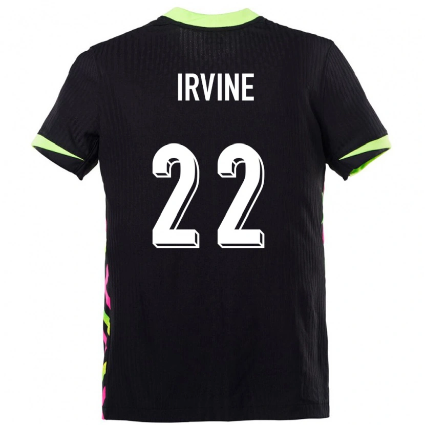Danxen Kinder Australien Jackson Irvine #22 Dunkelblau Auswärtstrikot Trikot 24-26 T-Shirt Schweiz