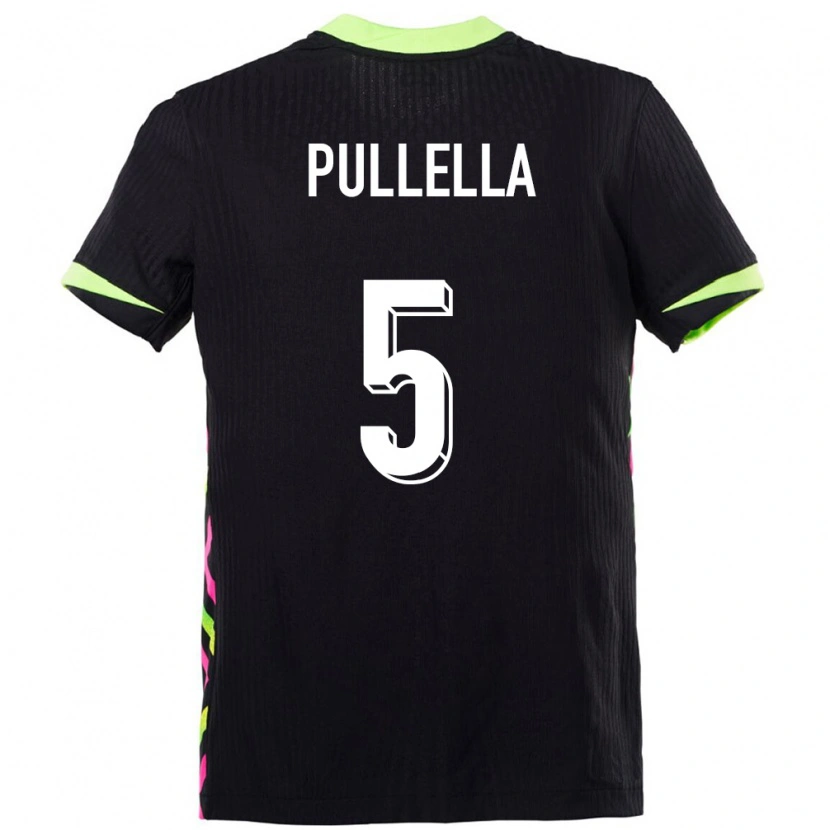 Danxen Kinder Australien Christian Pullella #5 Dunkelblau Auswärtstrikot Trikot 24-26 T-Shirt Schweiz