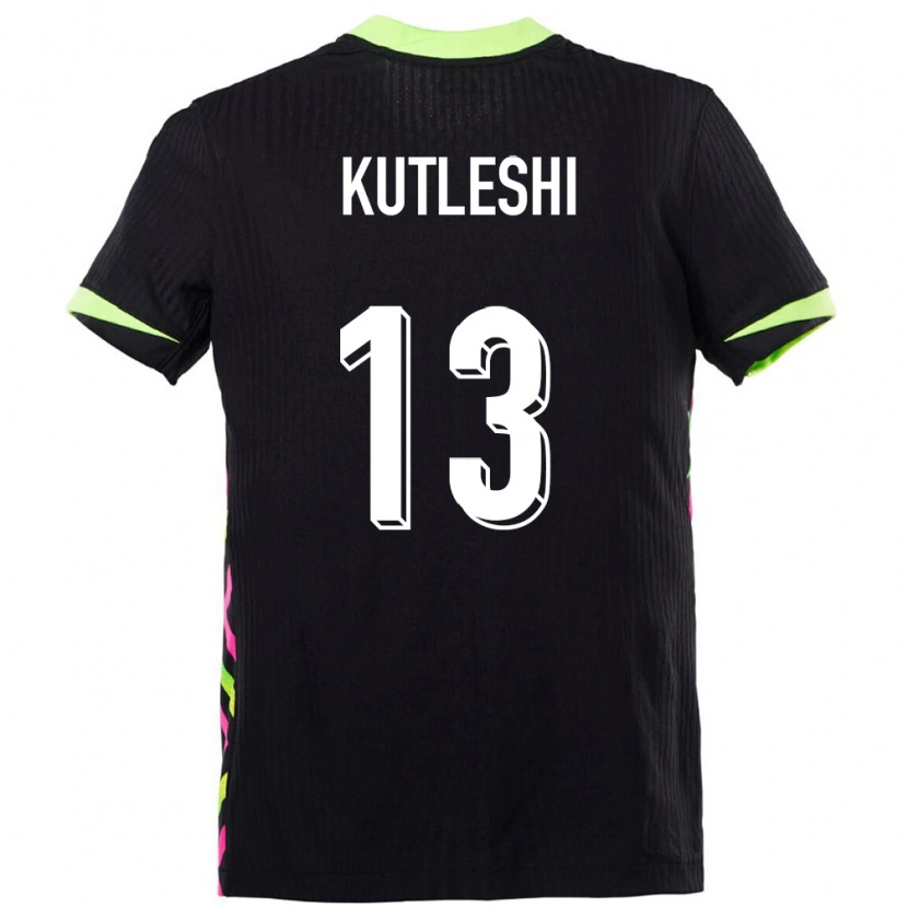 Danxen Kinder Australien Besian Kutleshi #13 Dunkelblau Auswärtstrikot Trikot 24-26 T-Shirt Schweiz