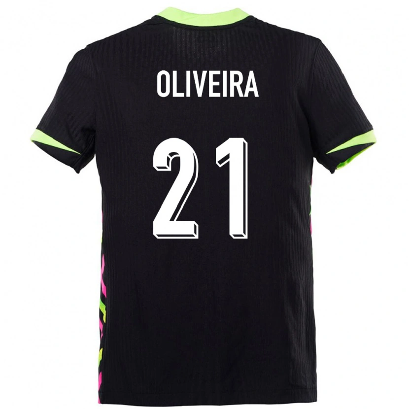 Danxen Kinder Australien Henrique Oliveira #21 Dunkelblau Auswärtstrikot Trikot 24-26 T-Shirt Schweiz