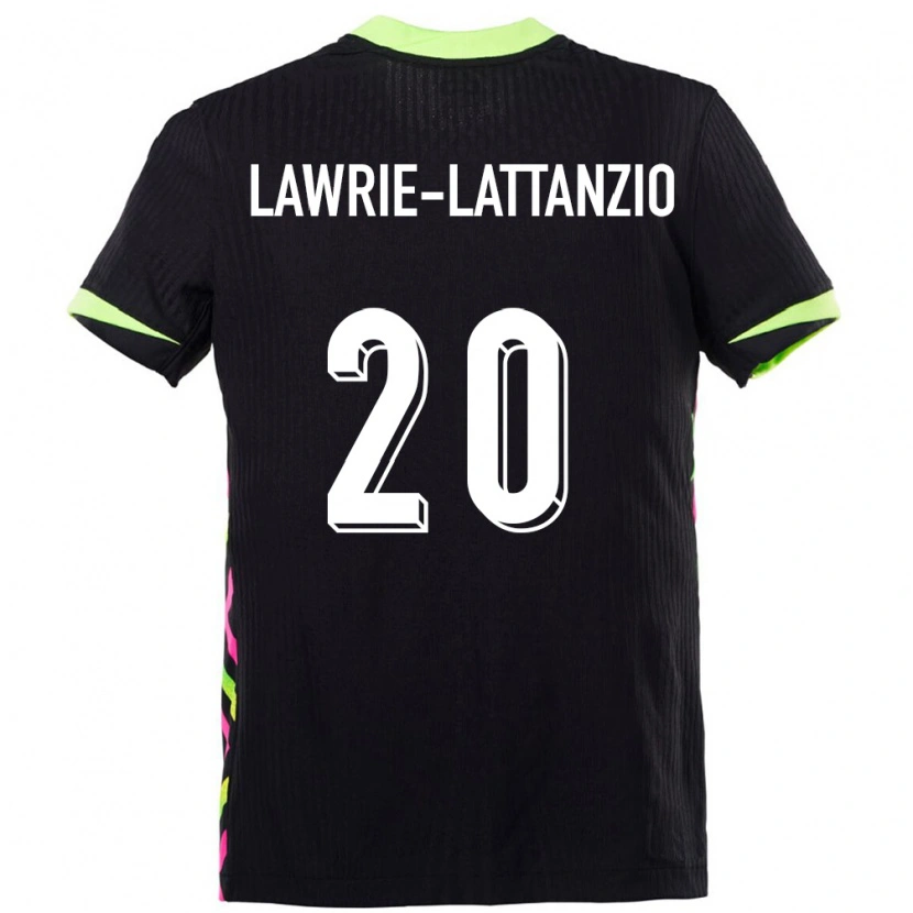Danxen Kinder Australien Luis Lawrie Lattanzio #20 Dunkelblau Auswärtstrikot Trikot 24-26 T-Shirt Schweiz