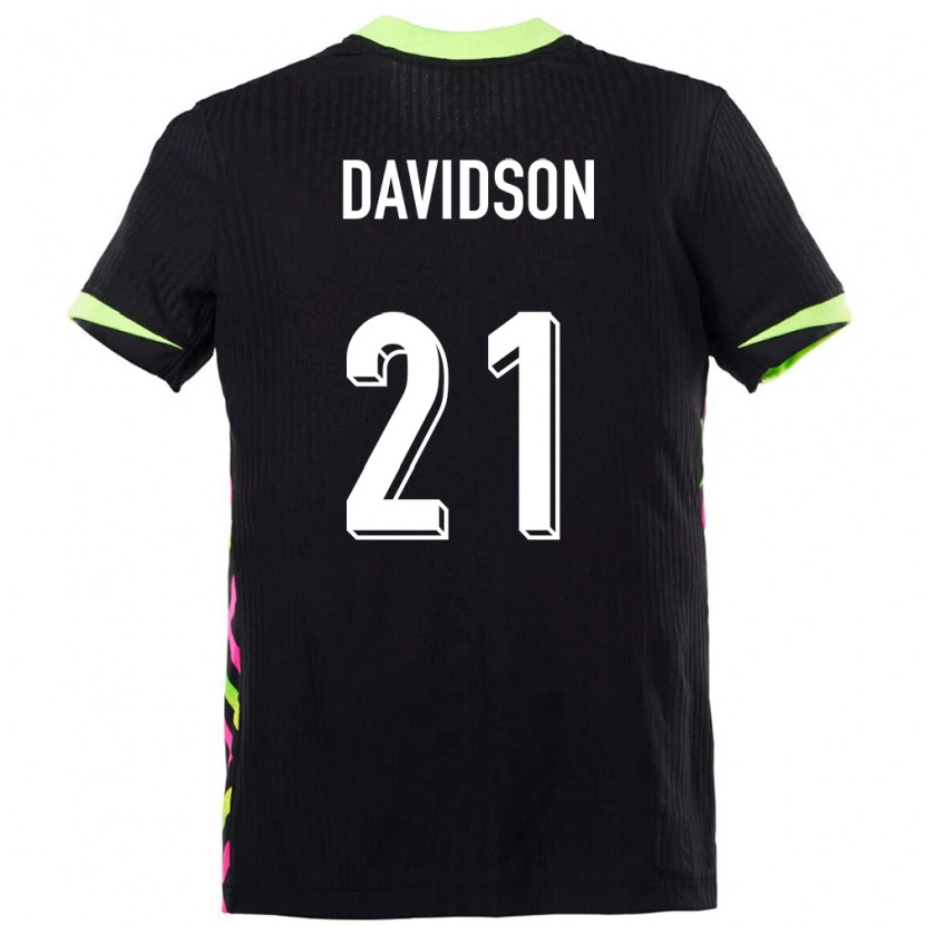 Danxen Kinder Australien Jason Davidson #21 Dunkelblau Auswärtstrikot Trikot 24-26 T-Shirt Schweiz