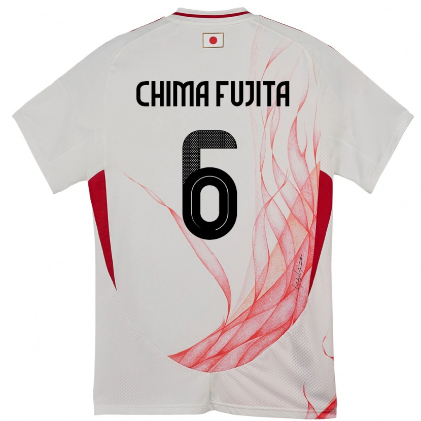 Danxen Kinder Japan Joel Chima Fujita #6 Weiß Auswärtstrikot Trikot 24-26 T-Shirt Schweiz