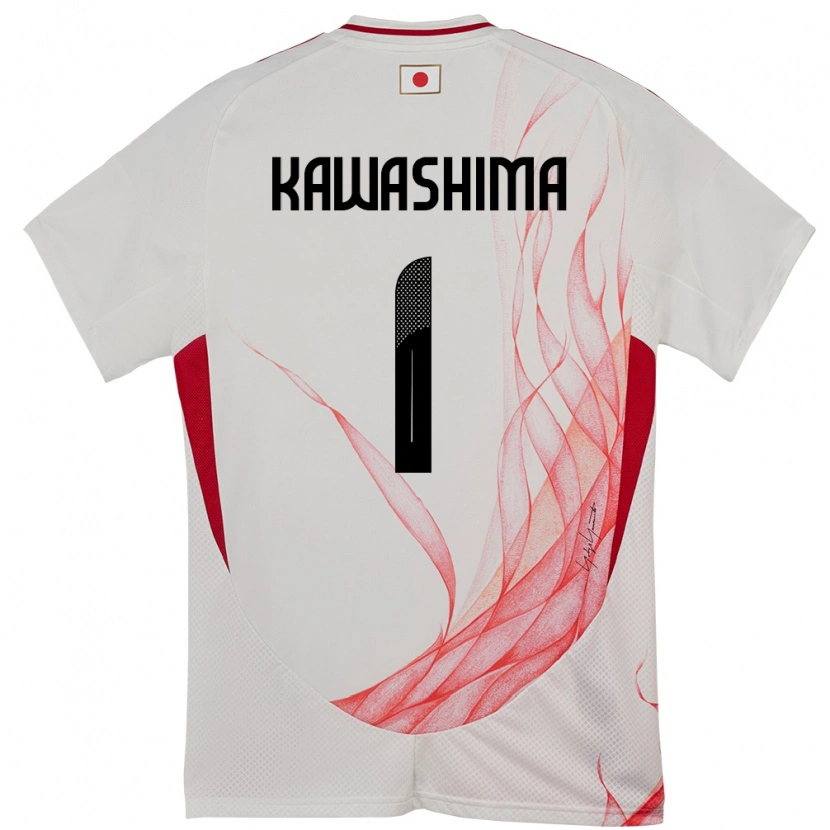 Danxen Kinder Japan Eiji Kawashima #1 Weiß Auswärtstrikot Trikot 24-26 T-Shirt Schweiz