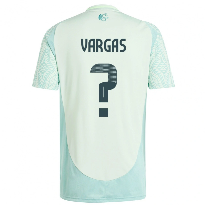 Danxen Kinder Mexiko Uziel Vargas #0 Leinengrün Auswärtstrikot Trikot 24-26 T-Shirt Schweiz