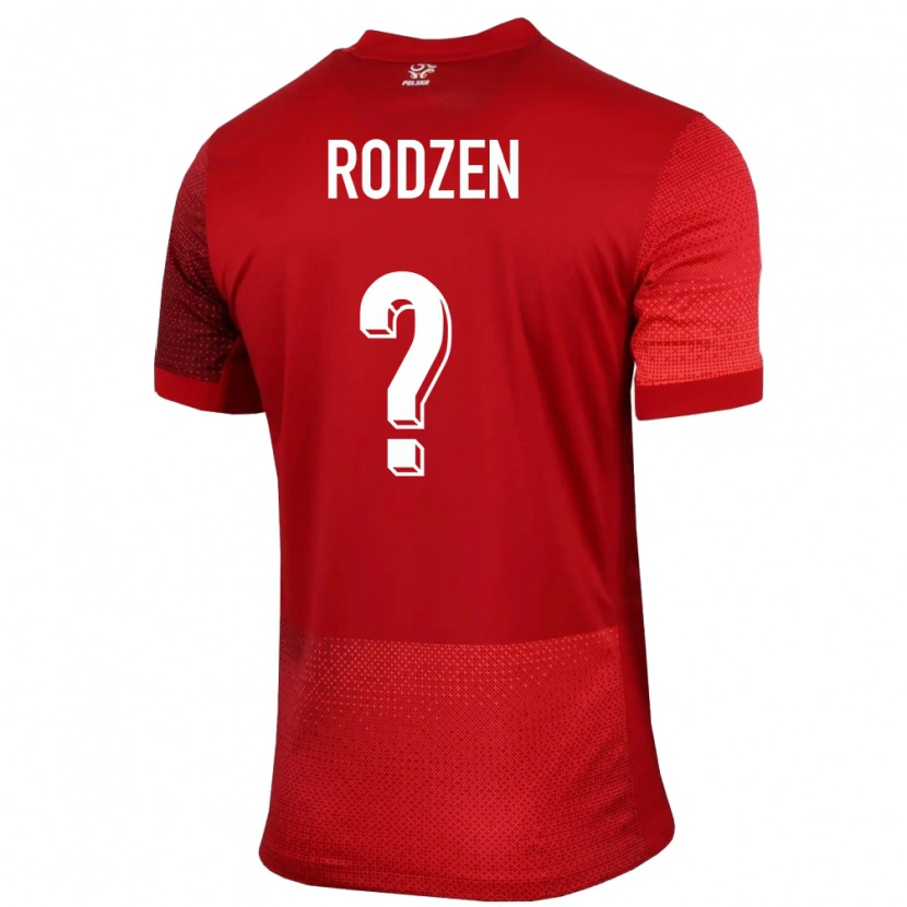 Danxen Kinder Polen Aleksander Rodzen #0 Rot Auswärtstrikot Trikot 24-26 T-Shirt Schweiz