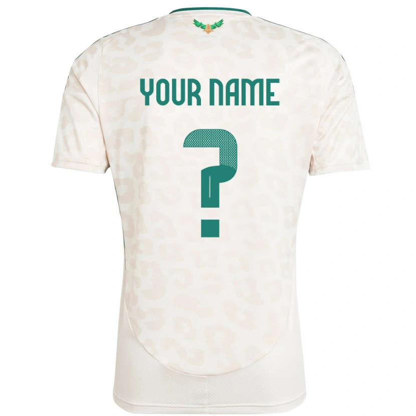 Danxen Kinder Saudi-Arabien Ihren Namen #0 Weiß Auswärtstrikot Trikot 24-26 T-Shirt Schweiz