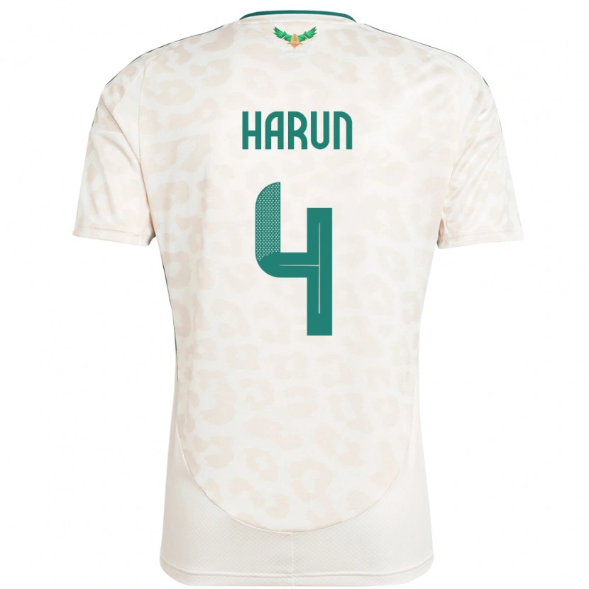 Danxen Kinder Saudi-Arabien Saud Harun #4 Weiß Auswärtstrikot Trikot 24-26 T-Shirt Schweiz