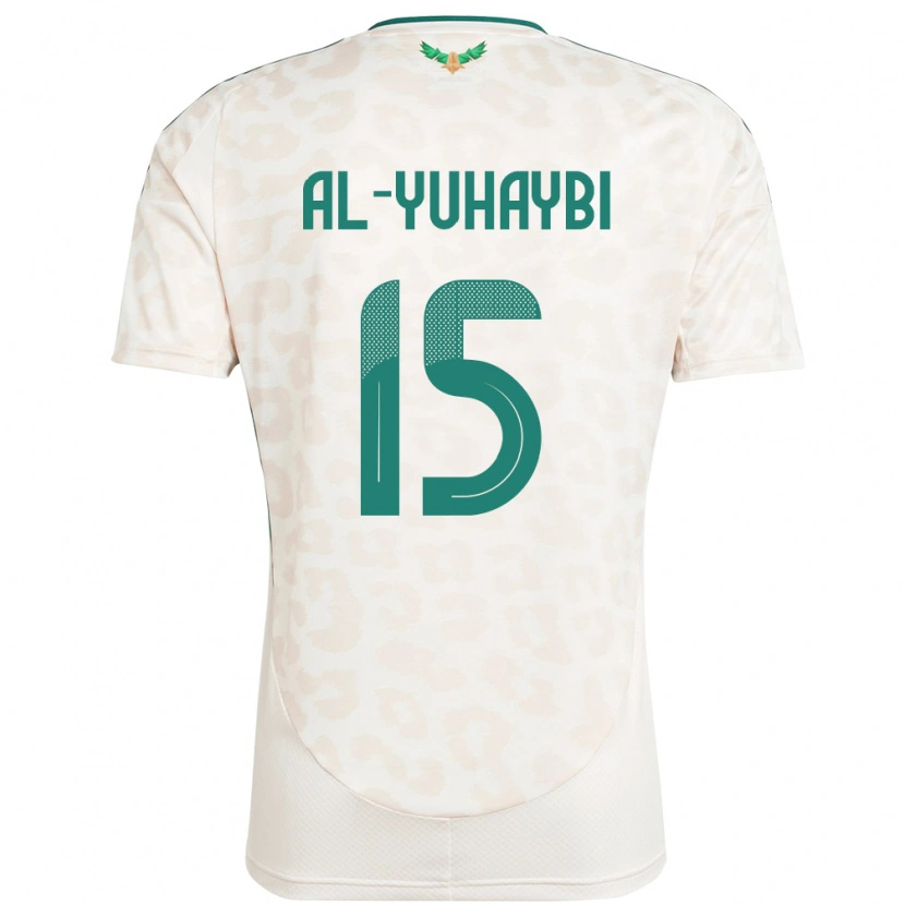 Danxen Kinder Saudi-Arabien Amar Al-Yuhaybi #15 Weiß Auswärtstrikot Trikot 24-26 T-Shirt Schweiz