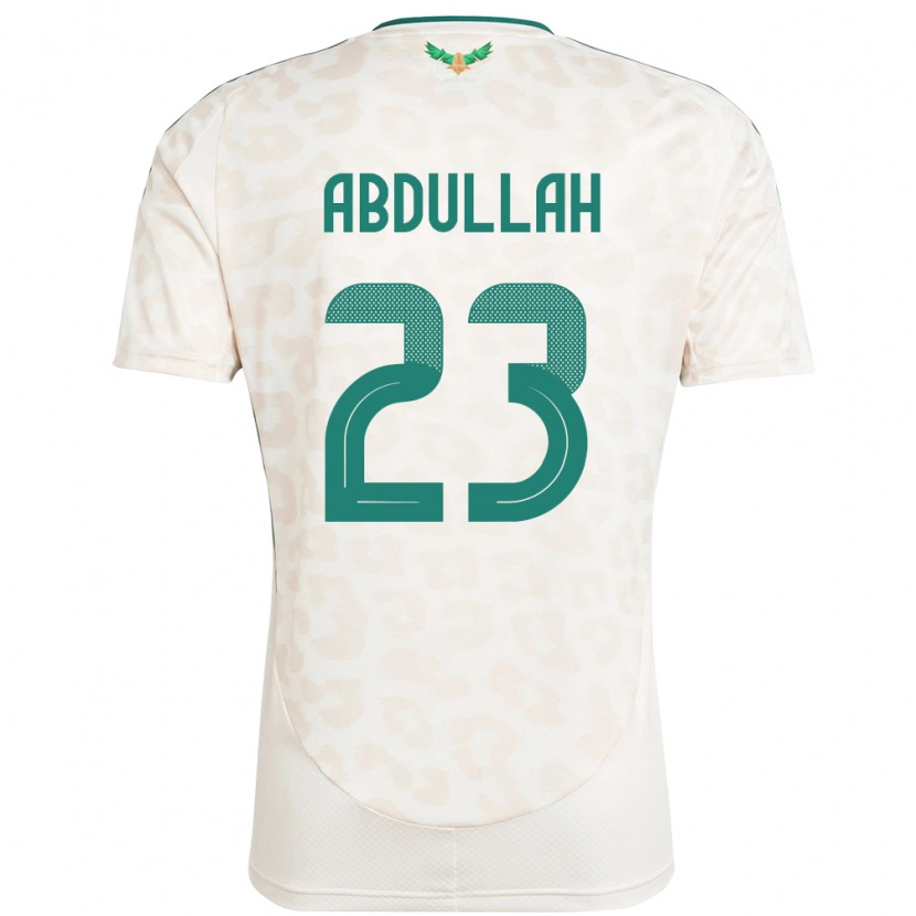 Danxen Kinder Saudi-Arabien Nawaf Abdullah #23 Weiß Auswärtstrikot Trikot 24-26 T-Shirt Schweiz