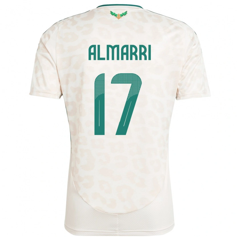 Danxen Kinder Saudi-Arabien Mohammed Almarri #17 Weiß Auswärtstrikot Trikot 24-26 T-Shirt Schweiz