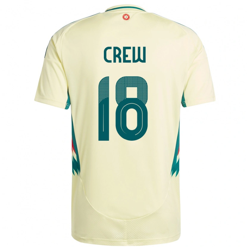 Danxen Kinder Wales Charlie Crew #18 Beige Gelb Auswärtstrikot Trikot 24-26 T-Shirt Schweiz