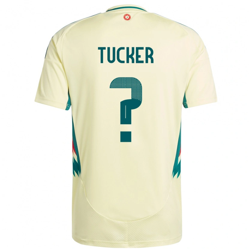 Danxen Kinder Wales Ali Tucker #0 Beige Gelb Auswärtstrikot Trikot 24-26 T-Shirt Schweiz