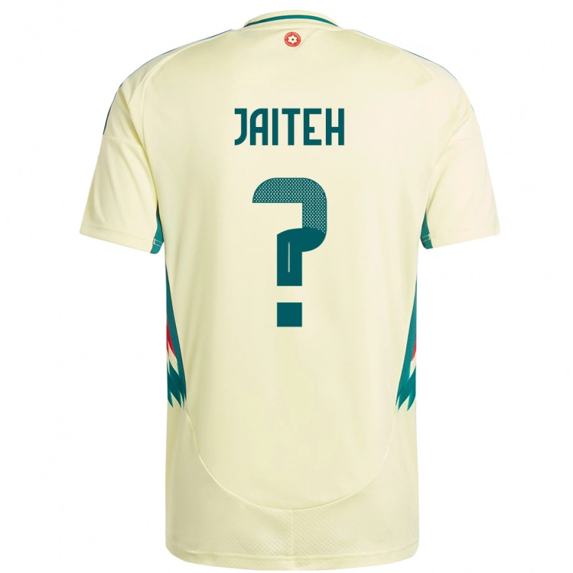Danxen Kinder Wales Dembo Jaiteh #0 Beige Gelb Auswärtstrikot Trikot 24-26 T-Shirt Schweiz