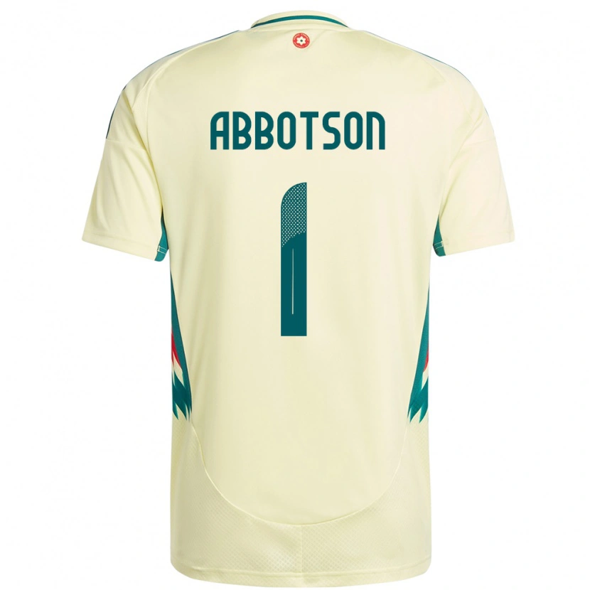Danxen Kinder Wales Oscar Abbotson #1 Beige Gelb Auswärtstrikot Trikot 24-26 T-Shirt Schweiz