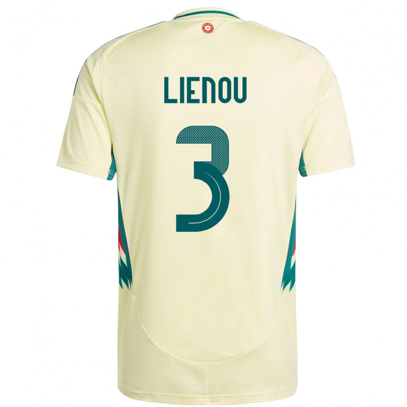 Danxen Kinder Wales Jayden Lienou #3 Beige Gelb Auswärtstrikot Trikot 24-26 T-Shirt Schweiz