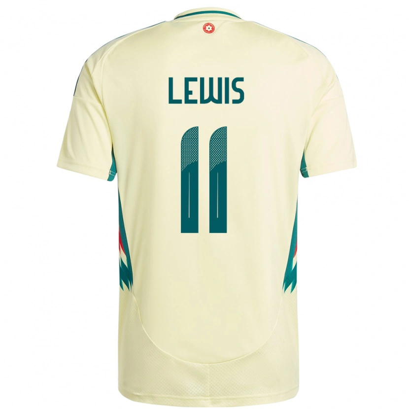 Danxen Kinder Wales Sonny Lewis #11 Beige Gelb Auswärtstrikot Trikot 24-26 T-Shirt Schweiz