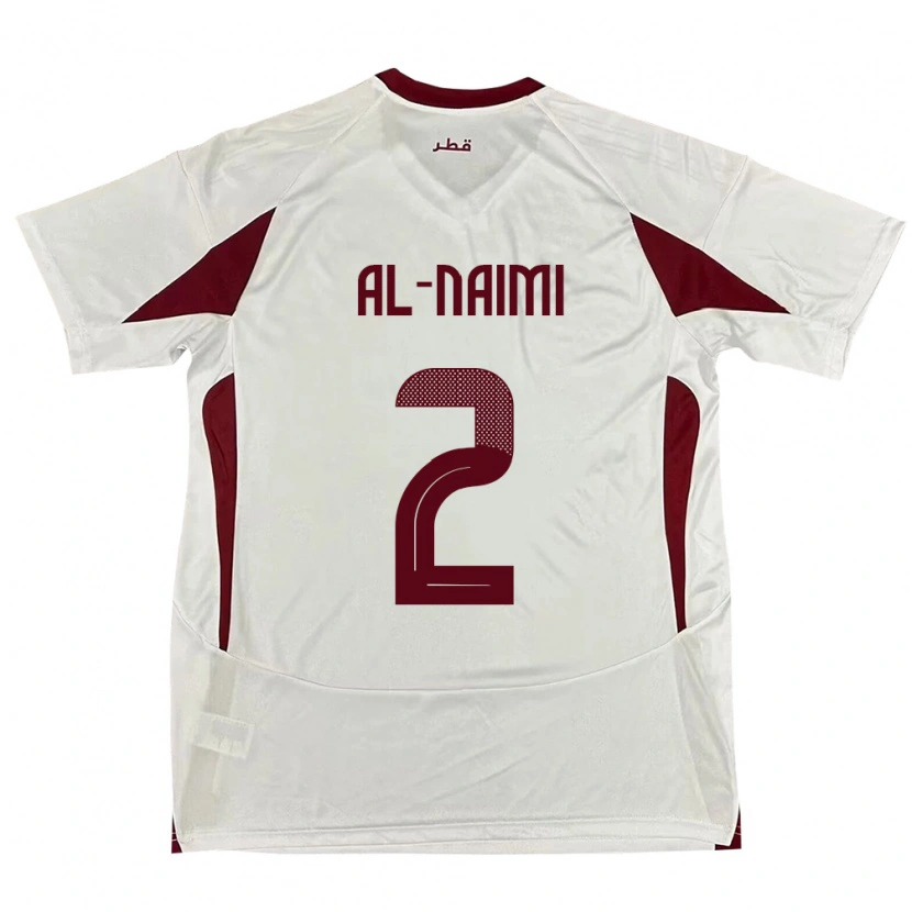 Danxen Kinder Katar Amna Al Naimi #2 Weiß Auswärtstrikot Trikot 24-26 T-Shirt Schweiz