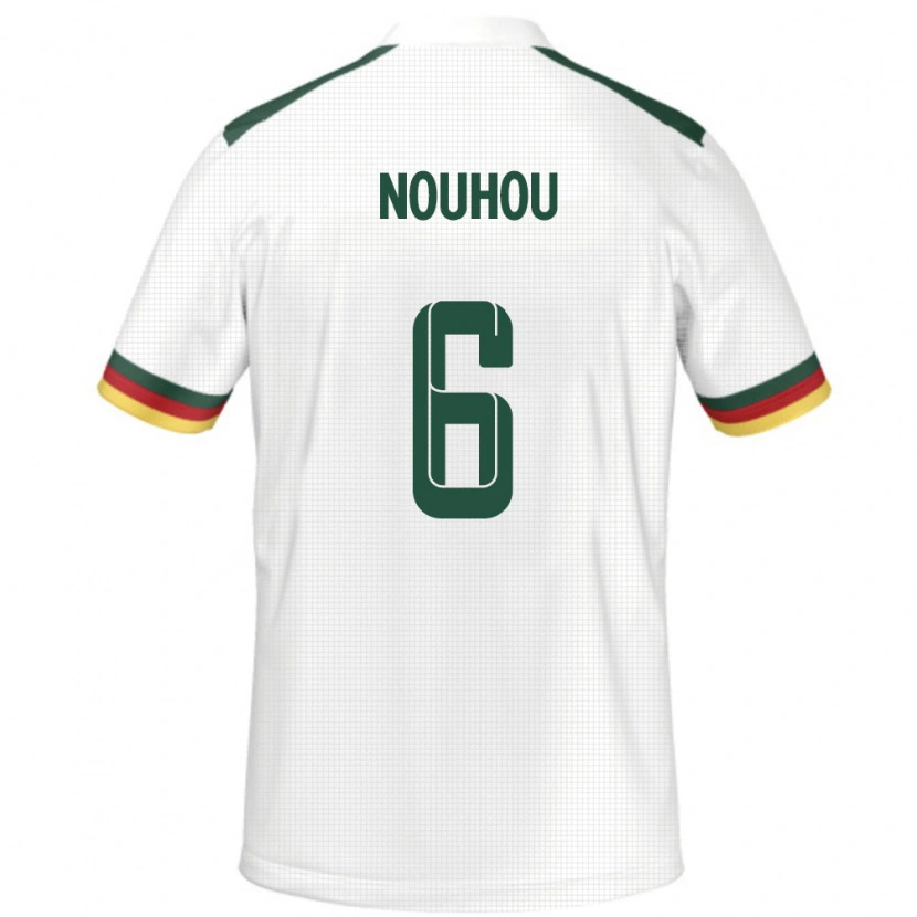 Danxen Kinder Kamerun Nouhou #6 Weiß Auswärtstrikot Trikot 24-26 T-Shirt Schweiz