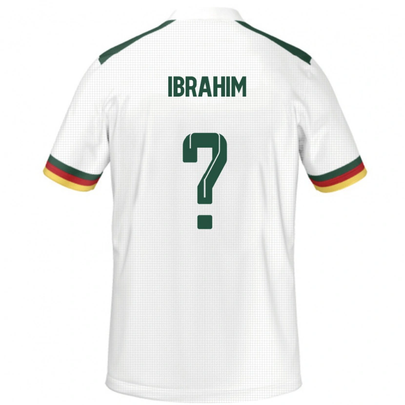 Danxen Kinder Kamerun Saidou Ibrahim #0 Weiß Auswärtstrikot Trikot 24-26 T-Shirt Schweiz