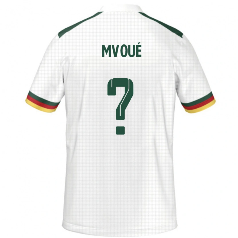Danxen Kinder Kamerun Steve Mvoué #0 Weiß Auswärtstrikot Trikot 24-26 T-Shirt Schweiz