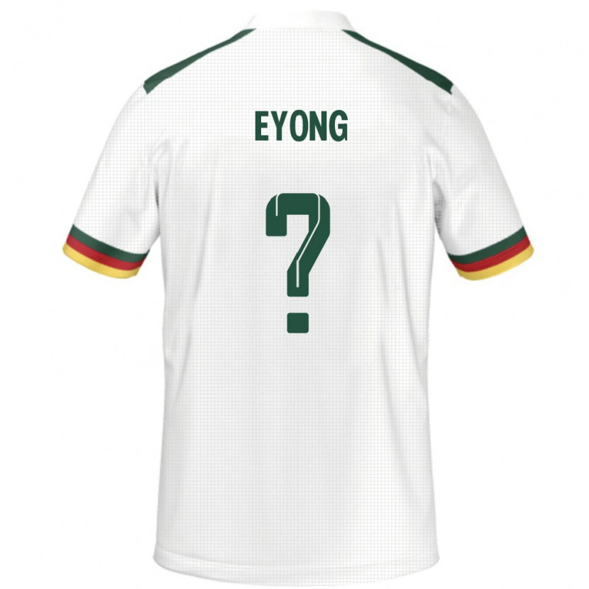 Danxen Kinder Kamerun Etta Eyong #0 Weiß Auswärtstrikot Trikot 24-26 T-Shirt Schweiz