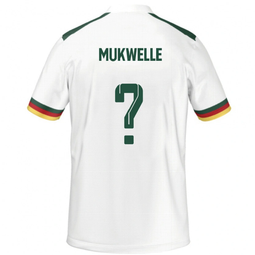 Danxen Kinder Kamerun William Mukwelle #0 Weiß Auswärtstrikot Trikot 24-26 T-Shirt Schweiz