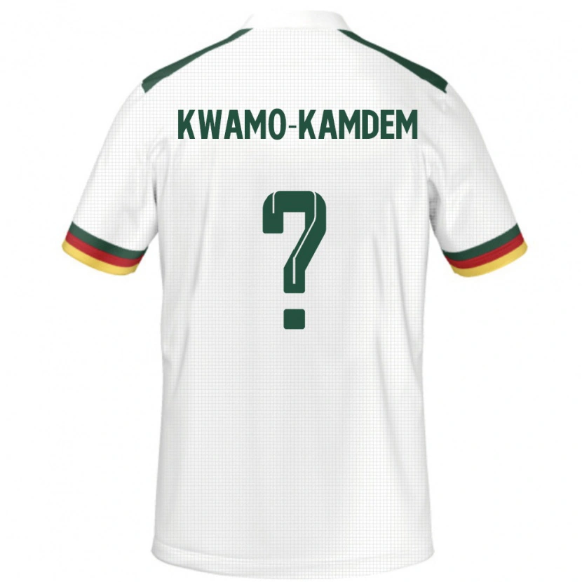 Danxen Kinder Kamerun Jerome Noel Kwamo-Kamdem #0 Weiß Auswärtstrikot Trikot 24-26 T-Shirt Schweiz