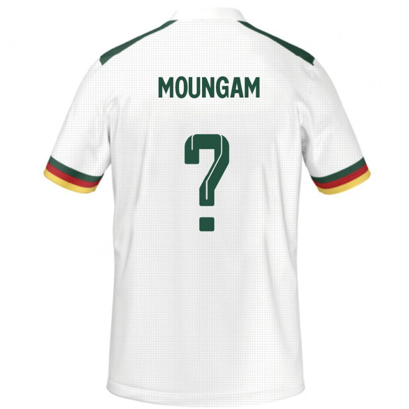 Danxen Kinder Kamerun Emmanuel Moungam #0 Weiß Auswärtstrikot Trikot 24-26 T-Shirt Schweiz