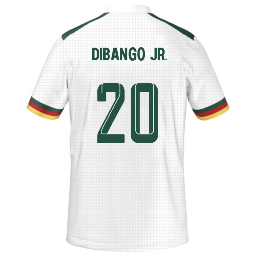 Danxen Kinder Kamerun Yvan Dibango #20 Weiß Auswärtstrikot Trikot 24-26 T-Shirt Schweiz