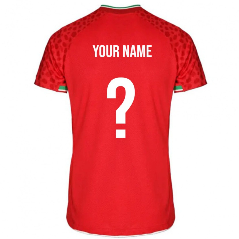 Danxen Kinder Iran Ihren Namen #0 Rot Auswärtstrikot Trikot 24-26 T-Shirt Schweiz