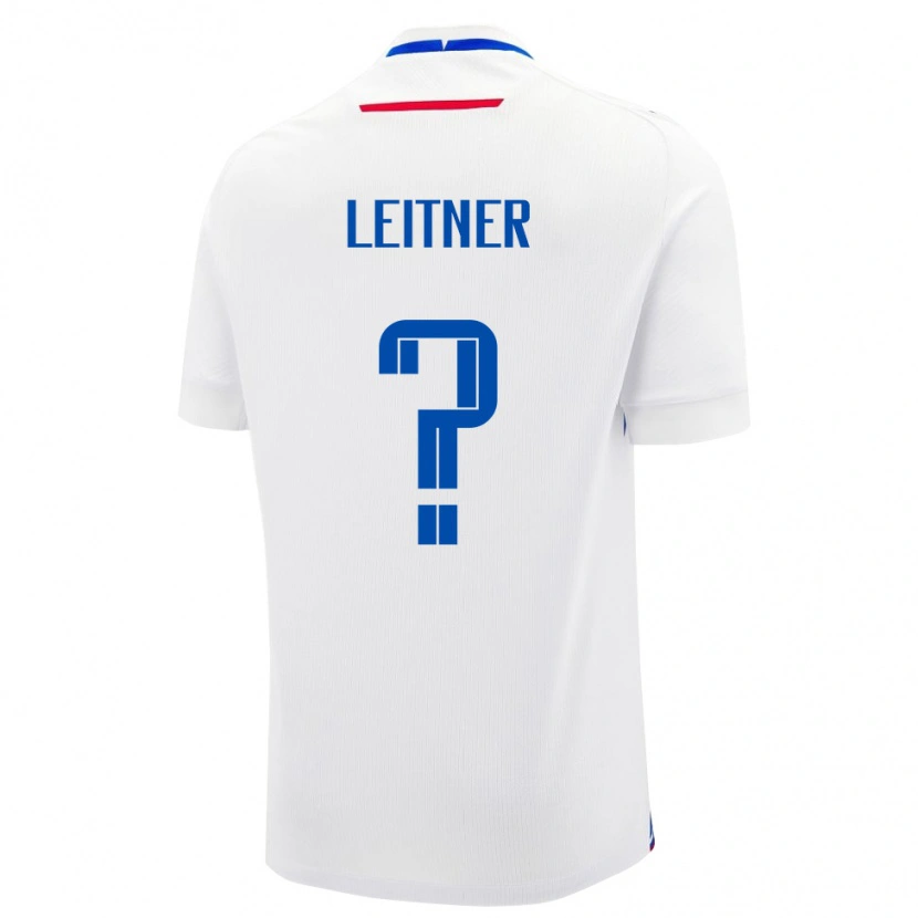 Danxen Kinder Slowakei Patrik Leitner #0 Weiß Auswärtstrikot Trikot 24-26 T-Shirt Schweiz