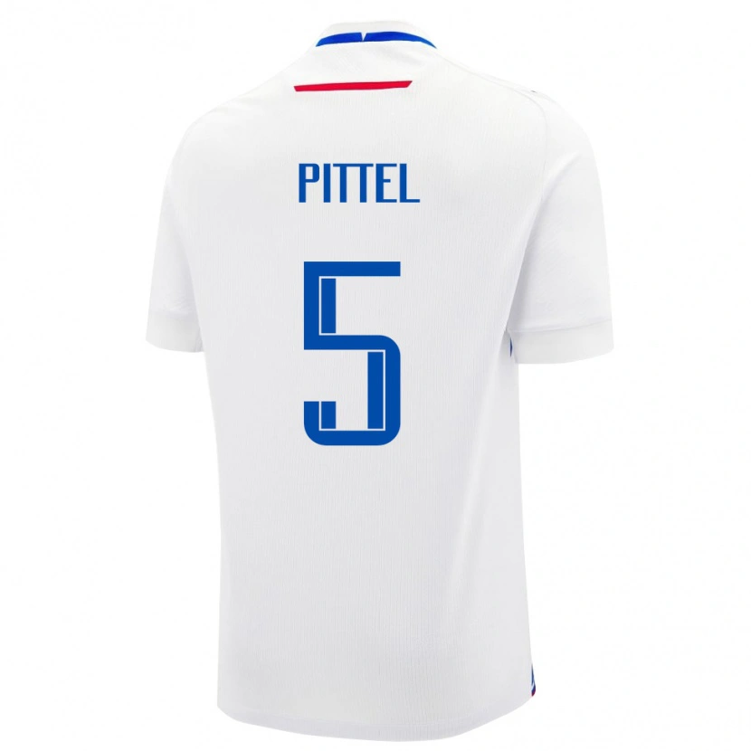 Danxen Kinder Slowakei Peter Pittel #5 Weiß Auswärtstrikot Trikot 24-26 T-Shirt Schweiz