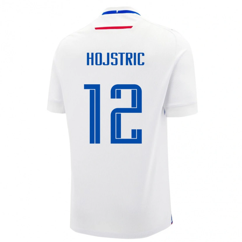 Danxen Kinder Slowakei Tomas Hojstric #12 Weiß Auswärtstrikot Trikot 24-26 T-Shirt Schweiz