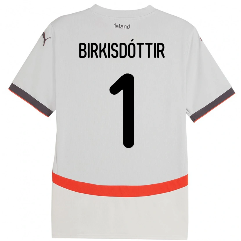 Danxen Kinder Island Fanney Inga Birkisdóttir #1 Weiß Auswärtstrikot Trikot 24-26 T-Shirt Schweiz