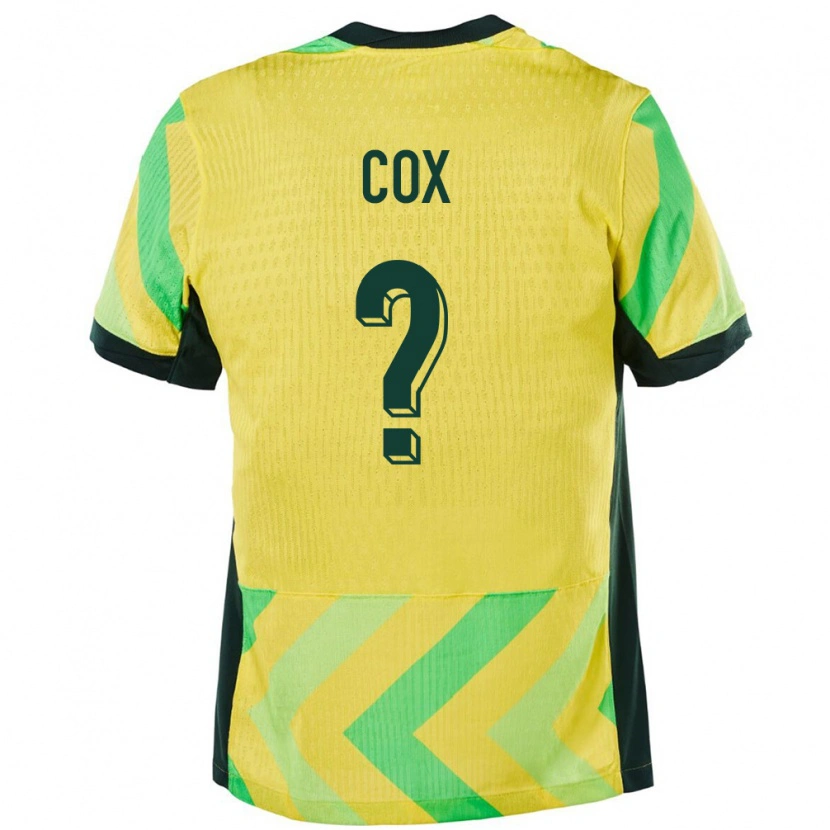 Danxen Herren Australien Ethan Cox #0 Golden Heimtrikot Trikot 24-26 T-Shirt Schweiz