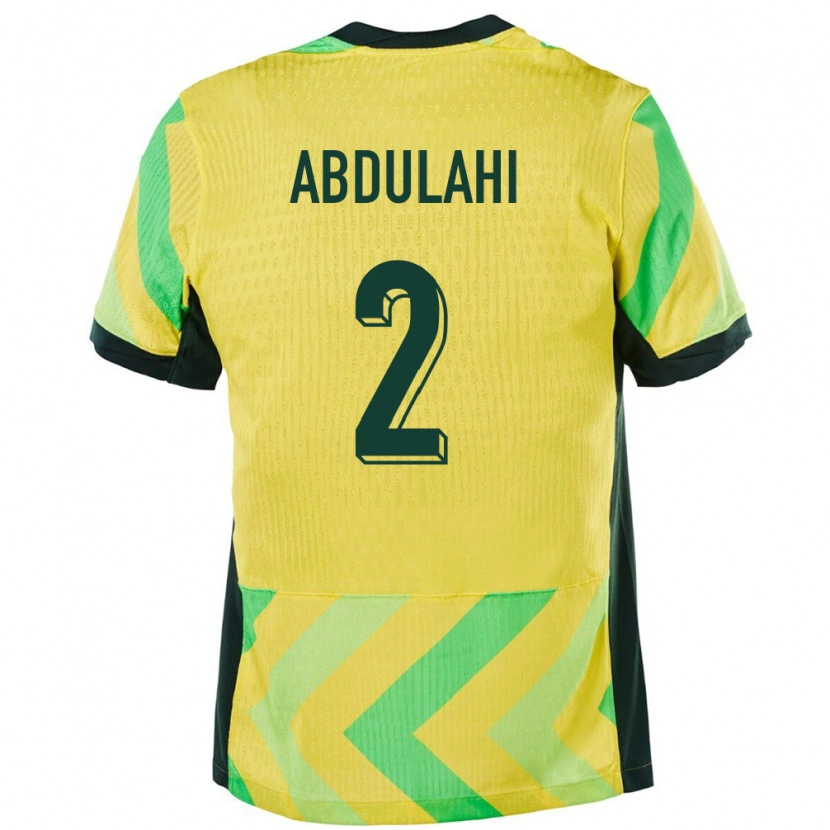 Danxen Herren Australien Idrus Abdulahi #2 Golden Heimtrikot Trikot 24-26 T-Shirt Schweiz