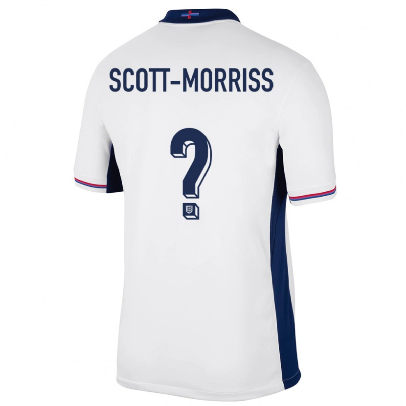 Danxen Herren England Gus Scott-Morriss #0 Weiß Heimtrikot Trikot 24-26 T-Shirt Schweiz