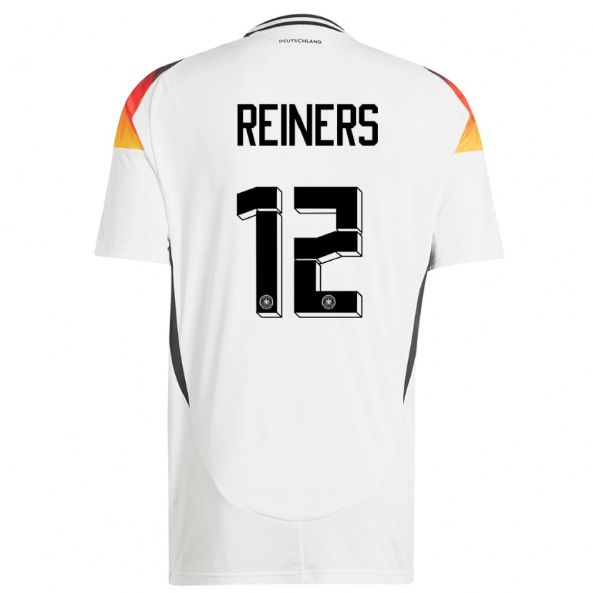 Danxen Herren Deutschland Leonard Reiners #12 Weiß Heimtrikot Trikot 24-26 T-Shirt Schweiz